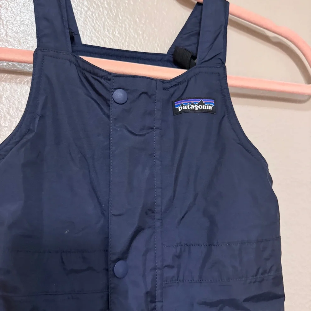 Patagonia Navy Blue snow bibs